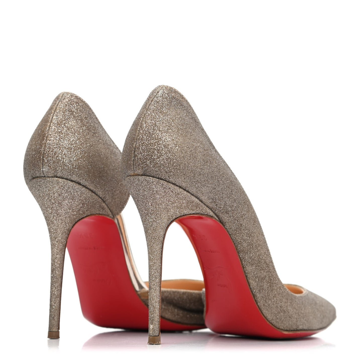 Glitter Mini Specchio Iriza 100 Pumps 36.5 Ivory Havana Beige