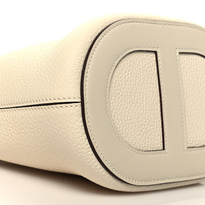 Hermes Taurillon Clemence Swift In-The-Loop 18 Bag Nata 9 of 11