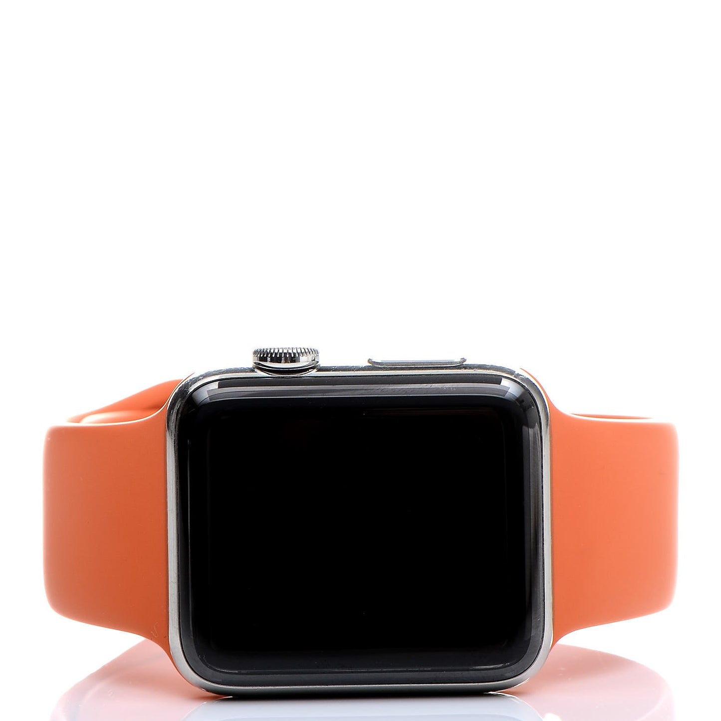 Silicone 42mm Series 2 Apple Watch Single Tour Orange