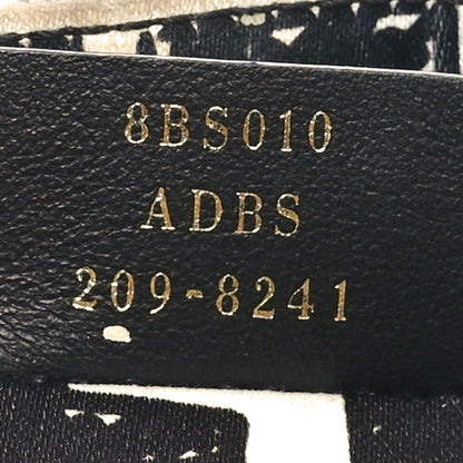 Fendi X JOSHUA VIDES Canvas Calfskin F is Fendi Mini Mon Tresor Bucket Bag White Black 7 of 11