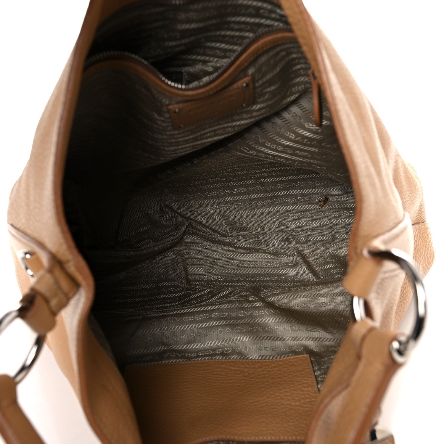Prada Vitello Daino Tote Sughero 4 of 18