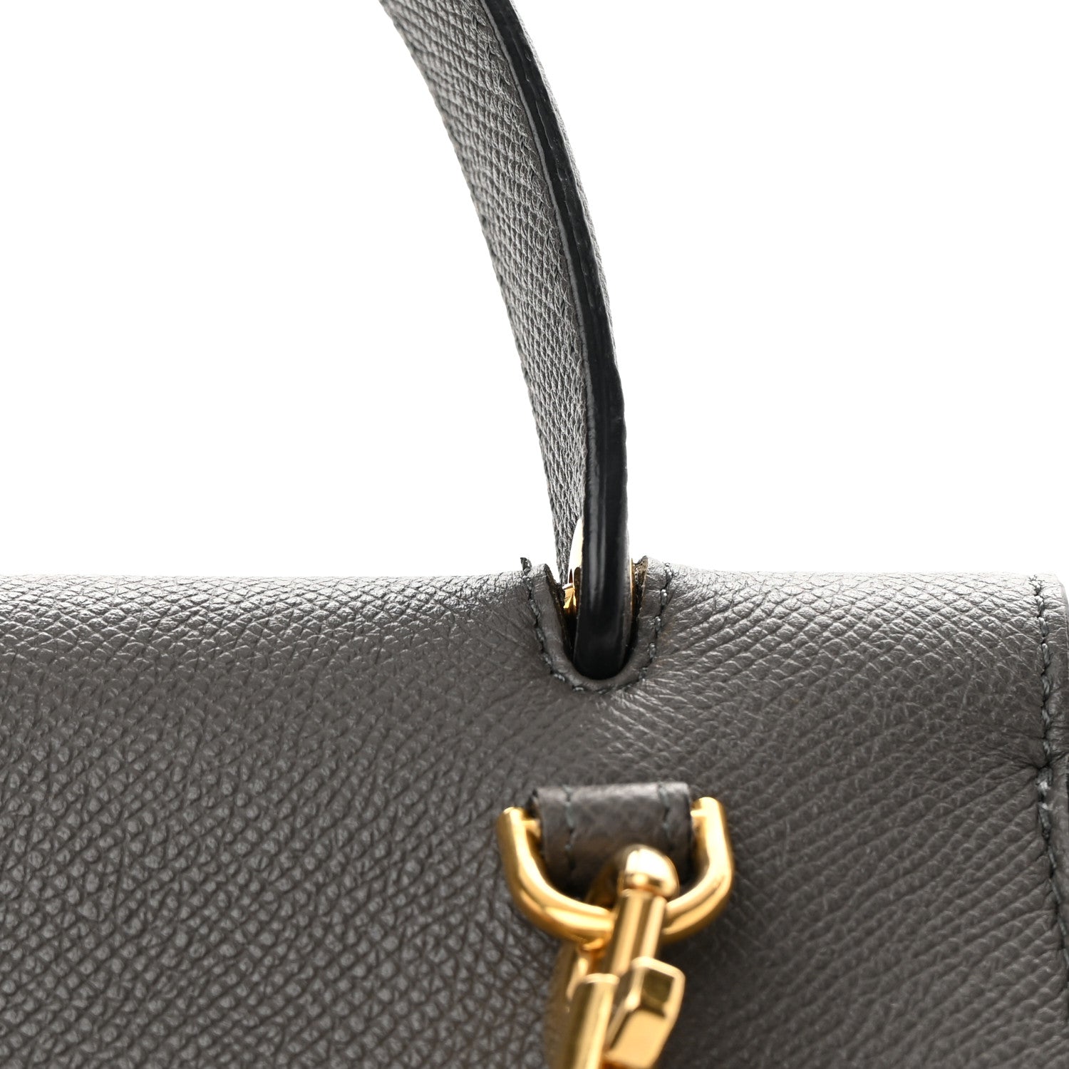 Celine Baby Grained Calfskin Micro Belt Bag Grey 17 of 18