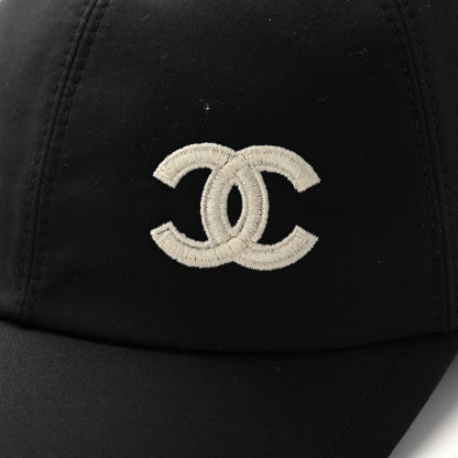 Chanel Cotton CC Cap Hat Black 11 of 11