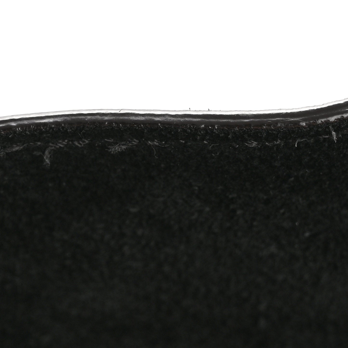 Drummed Calfskin Mini Luggage Black