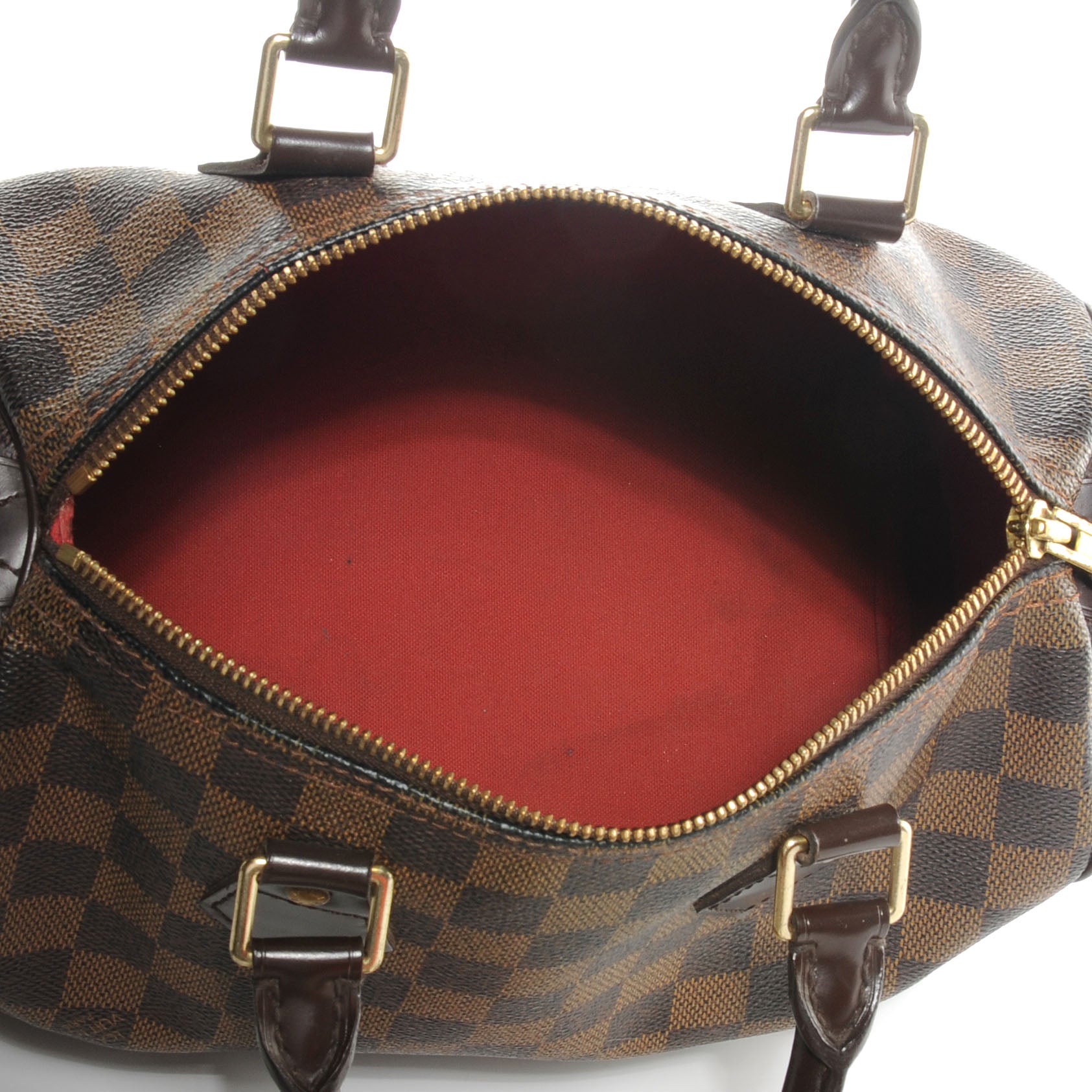 Louis Vuitton Damier Ebene Speedy 25 5 of 9