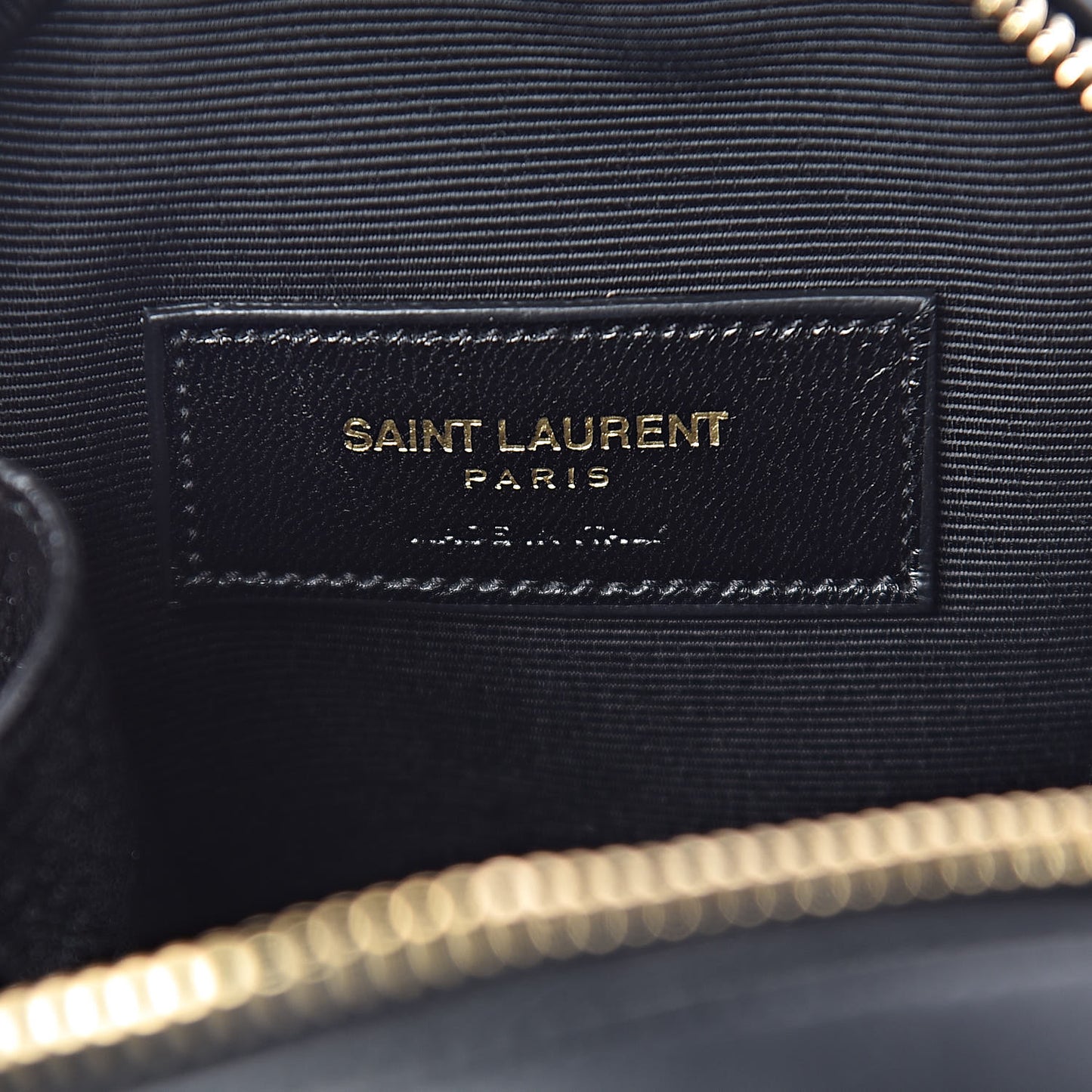 Calfskin Matelasse Small Monogram Bubble Crossbody Black