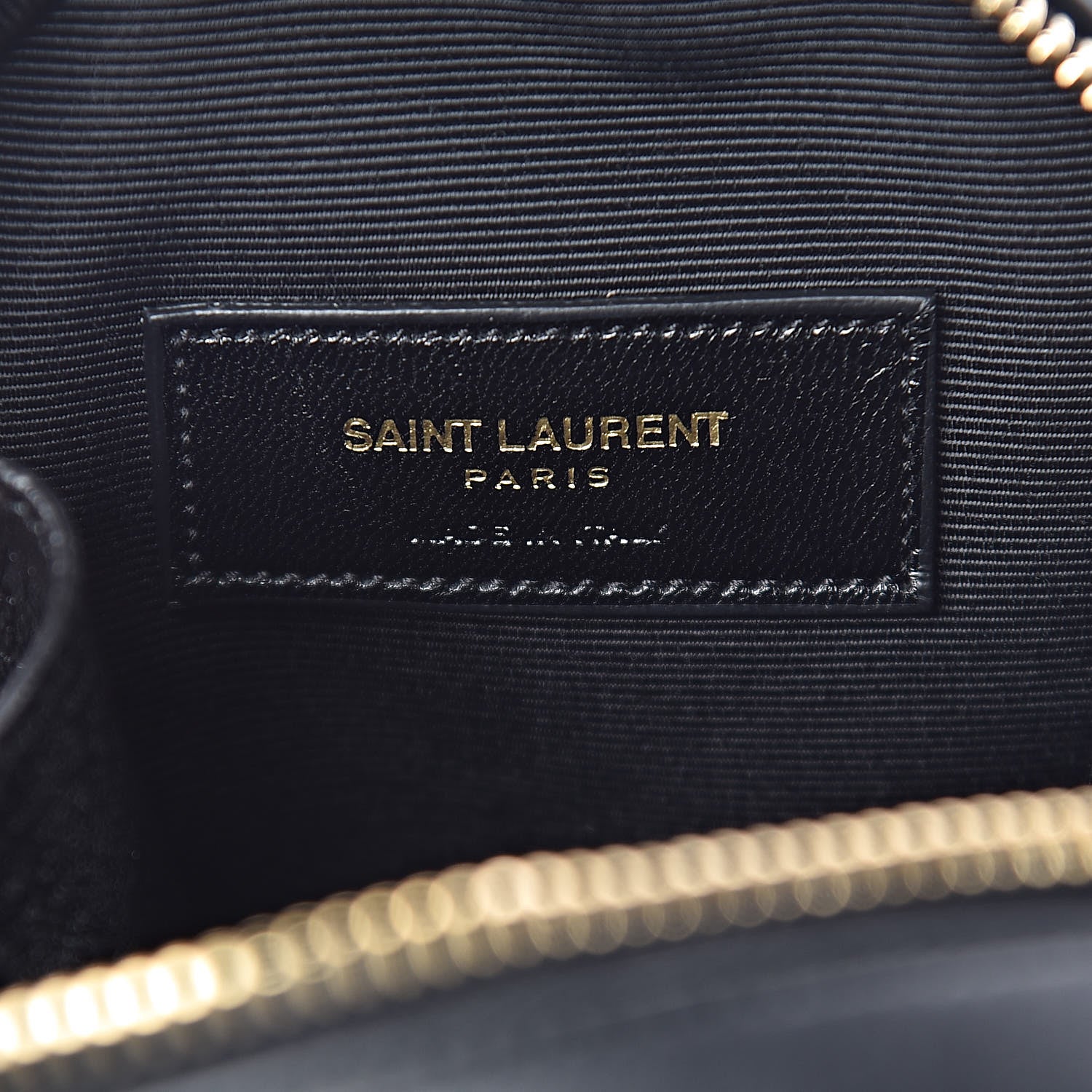 Saint Laurent Calfskin Matelasse Small Monogram Bubble Crossbody Black 6 of 11
