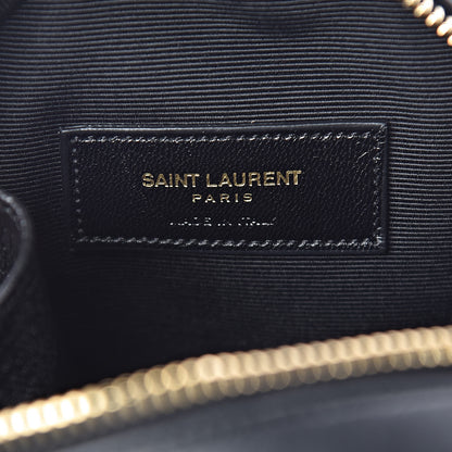 Saint Laurent Calfskin Matelasse Small Monogram Bubble Crossbody Black 6 of 11