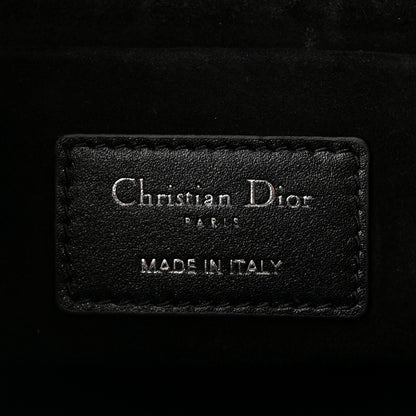 Christian Dior Calfskin Cannage Small The Lady 95.22 Black 6 of 10