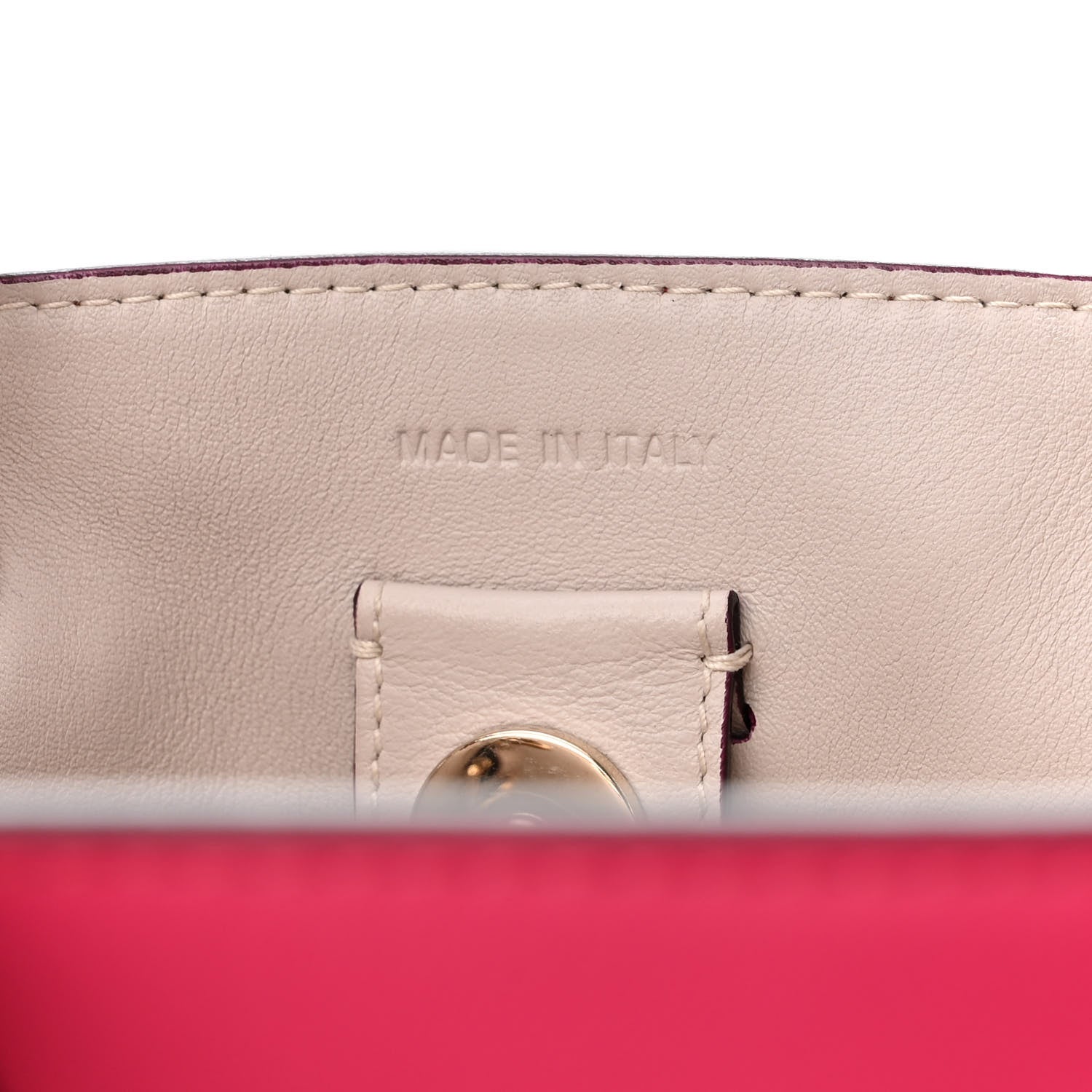 Christian Dior Smooth Calfskin Medium Diorissimo Tote Fuchsia 8 of 10
