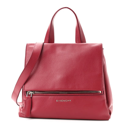 Givenchy Calfskin Small Pandora Pure Flap Bag Red 1 of 10