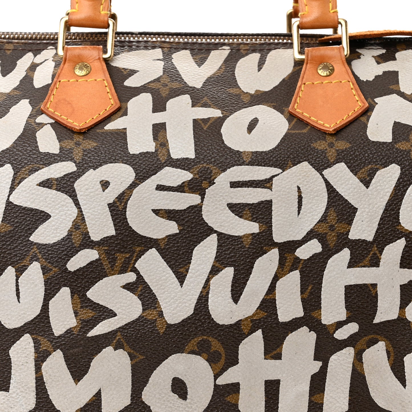Monogram Graffiti Speedy 30 Silver