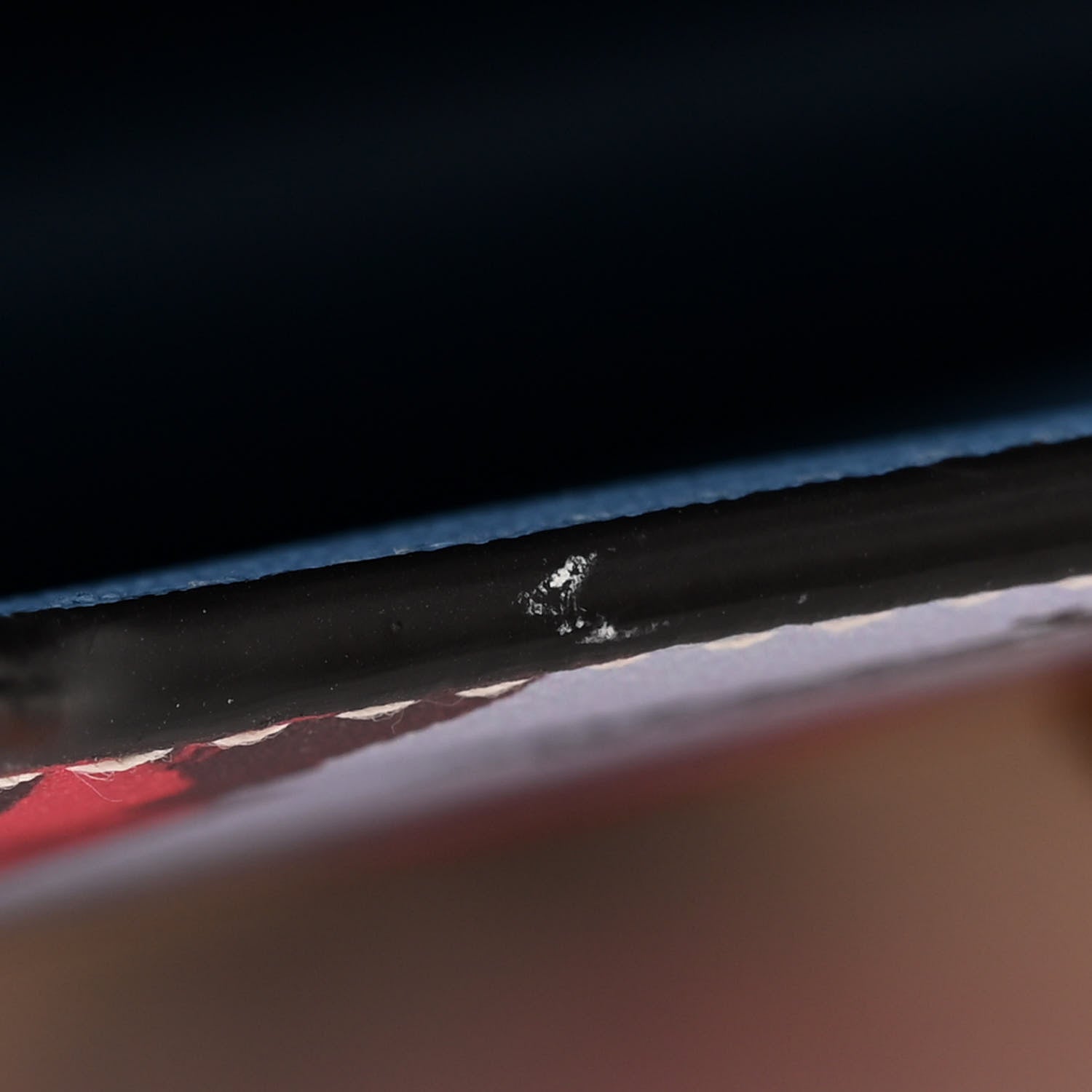 Salvatore Ferragamo Calfskin Floral Print Vara Bow Chain Flap Crossbody Chambray Multicolor 11 of 12