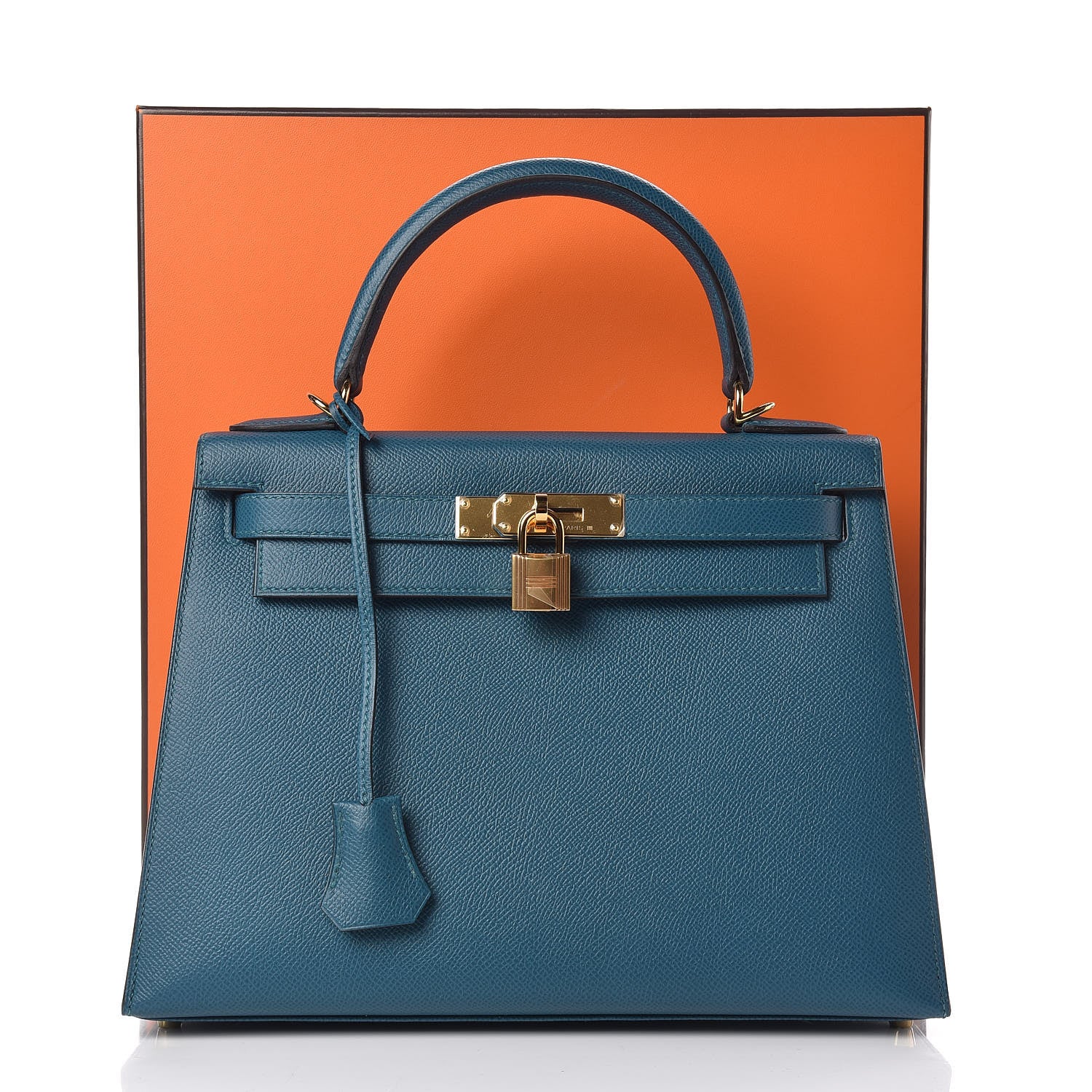 Hermes Epsom Kelly Sellier 28 Vert Bosphore 36 of 36