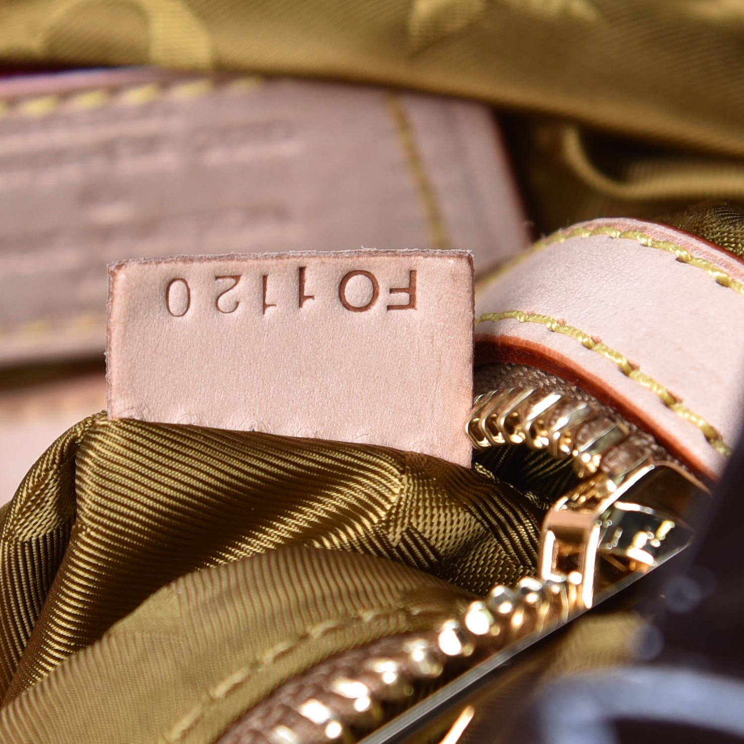 Louis Vuitton Patent Lambskin Raindrop Besace Moka 7 of 7