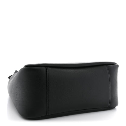 Saint Laurent Smooth Calfskin Small Le 5 A 7 Soft Hobo Black 4 of 10