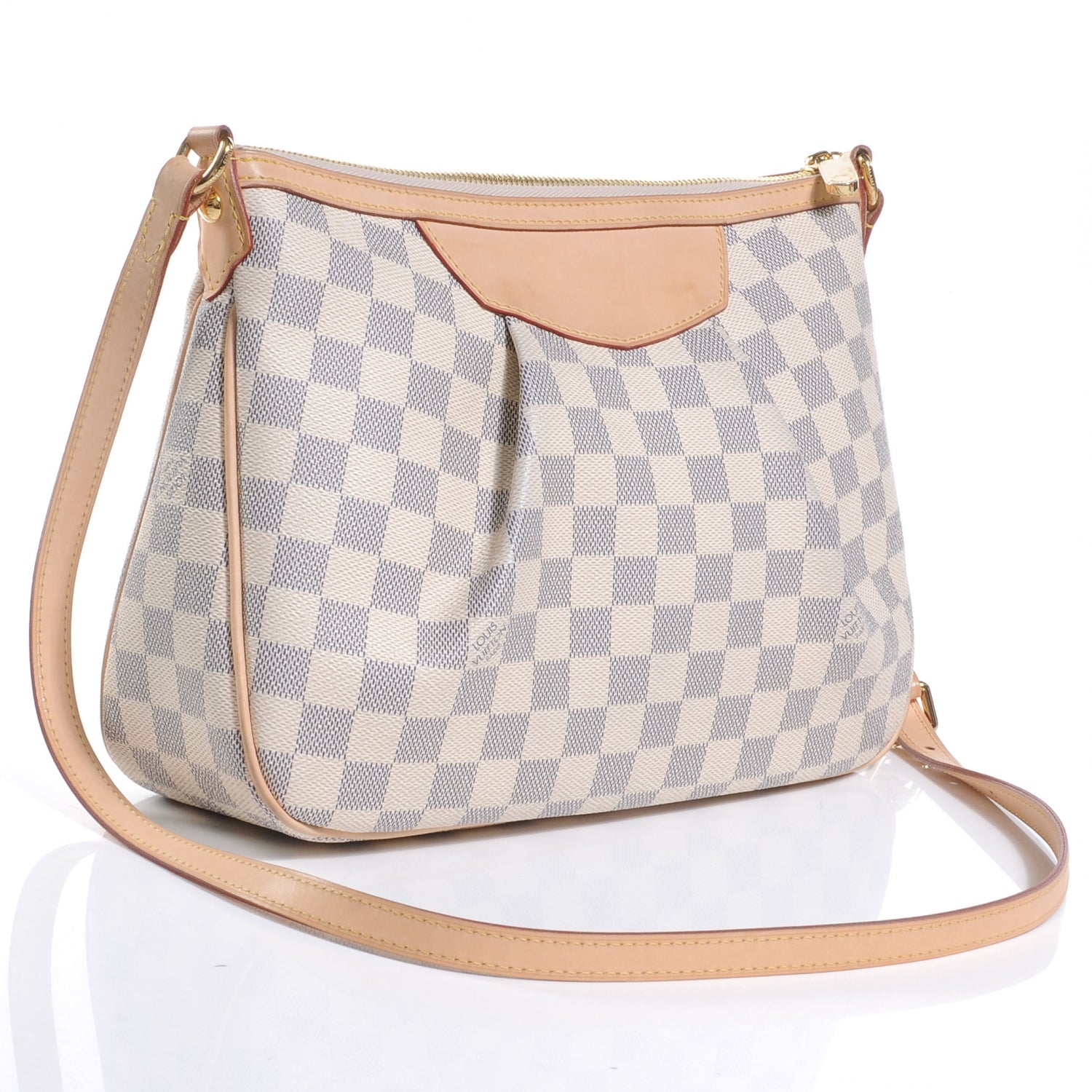 Louis Vuitton Damier Azur Siracusa PM 3 of 9