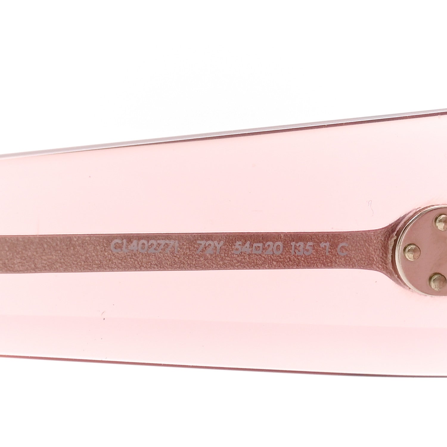 Celine Acetate Bold Sunglasses CL402771 Pink 6 of 7