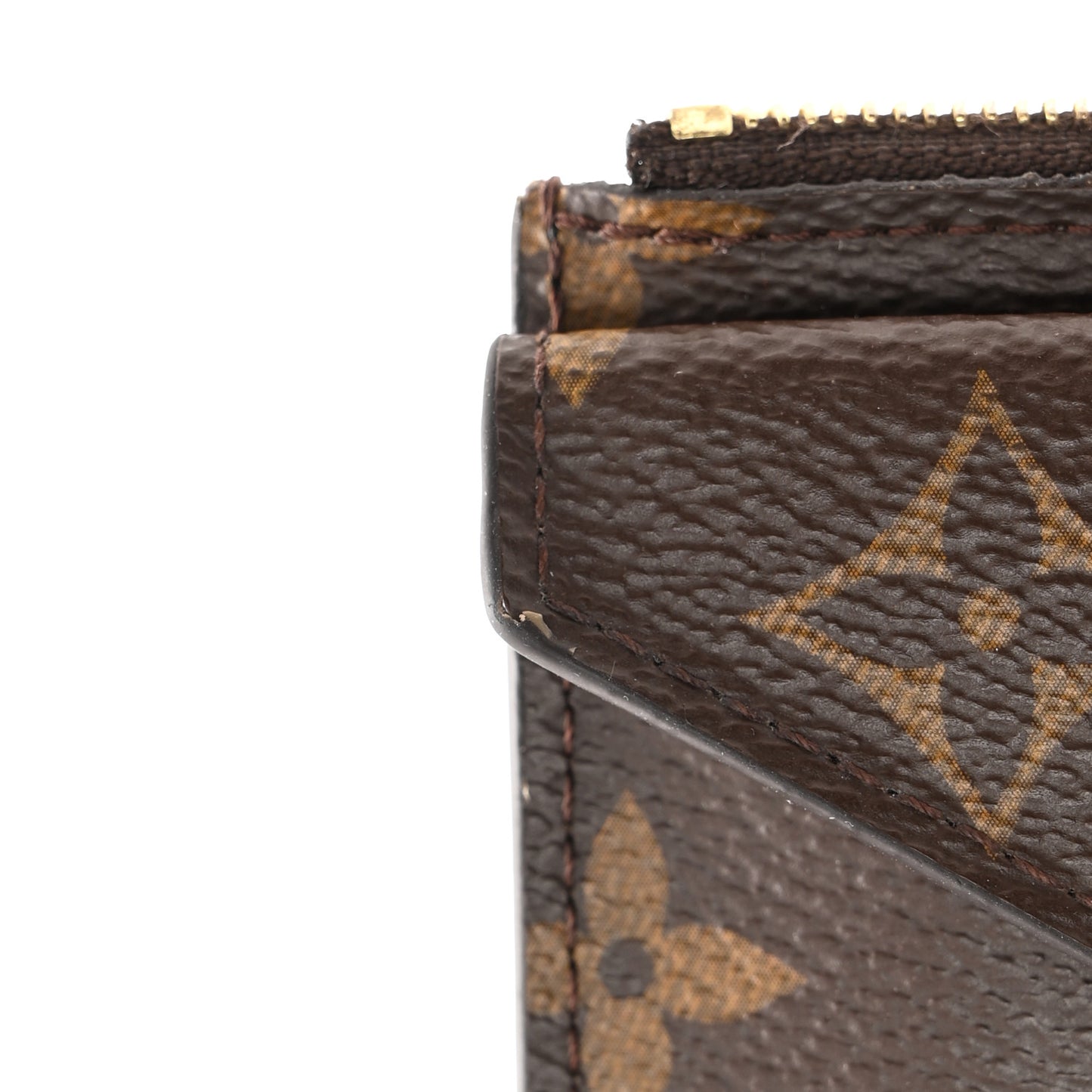 Monogram Recto Verso Card Holder Black