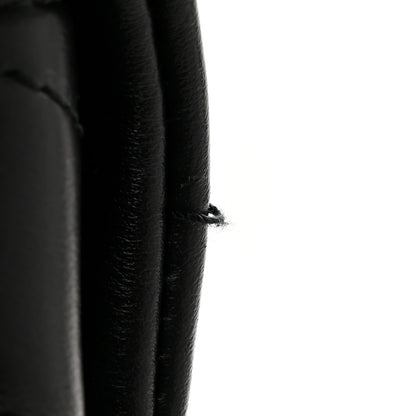 Saint Laurent Calfskin Y Quilted Monogram Monochrome Medium Loulou Chain Satchel Black 11 of 11