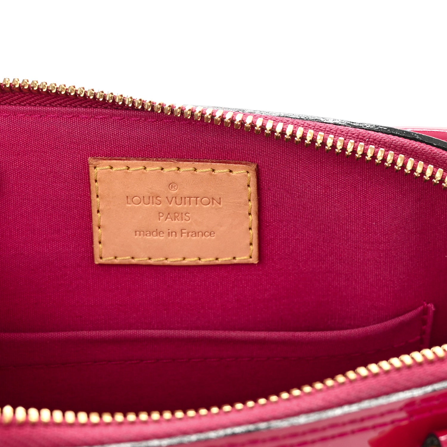Louis Vuitton Vernis Alma BB Rose Indien 6 of 9