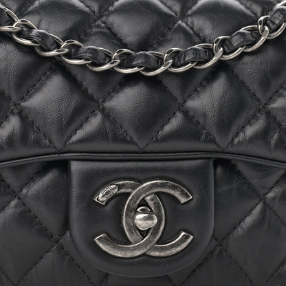 Chanel Aged Calfskin Quilted Small Easy Flap Black 8 of 11