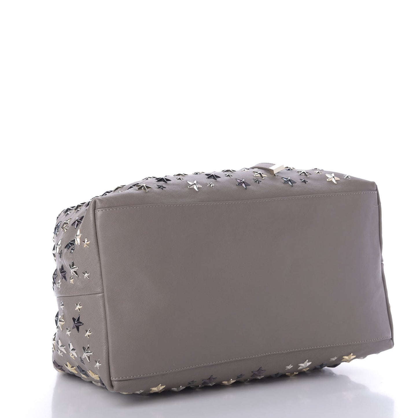 Calfskin Small Sofia Star Studded Tote Grey