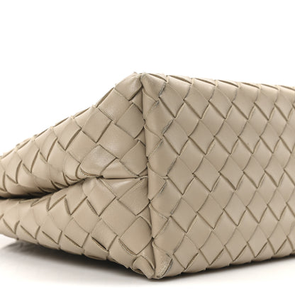 Bottega Veneta Nappa Intrecciato Medium Andiamo Shoulder Bag Ecru 8 of 9