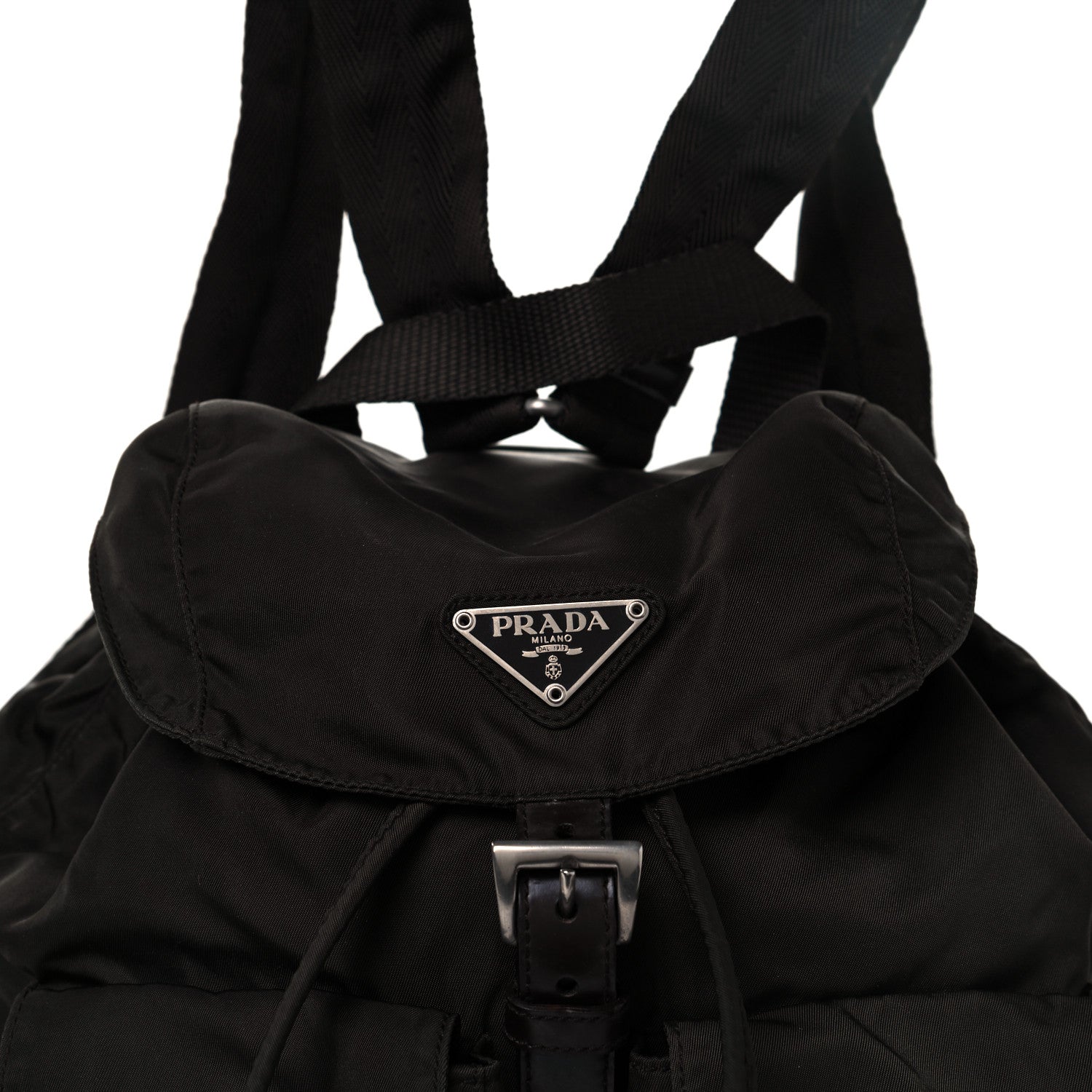 Prada Nylon Vela Small Backpack Ebano 6 of 10