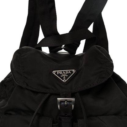 Prada Nylon Vela Small Backpack Ebano 6 of 10