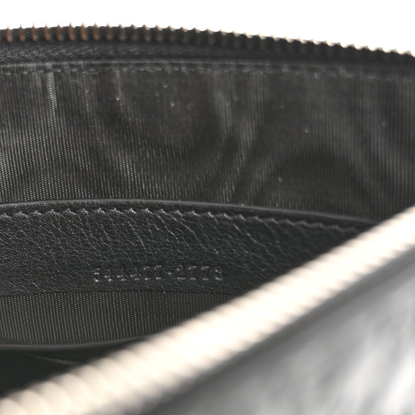 Microguccissima Clutch Black