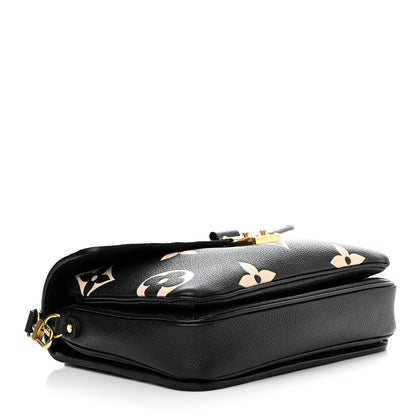 Louis Vuitton Empreinte Monogram Giant Pochette Metis Black Beige 4 of 9