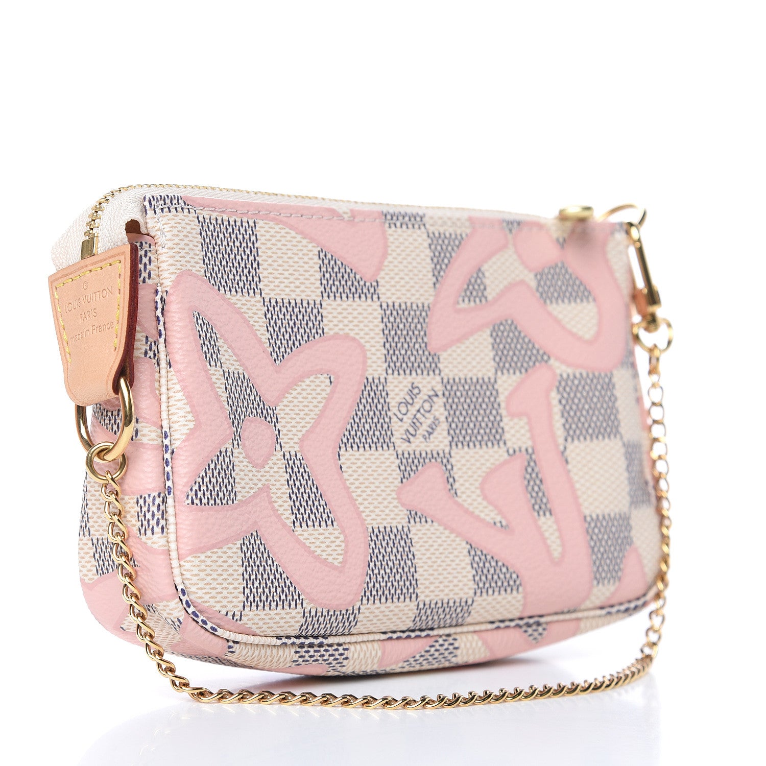 Louis Vuitton Damier Azur Tahitienne Mini Pochette Accessories 3 of 11