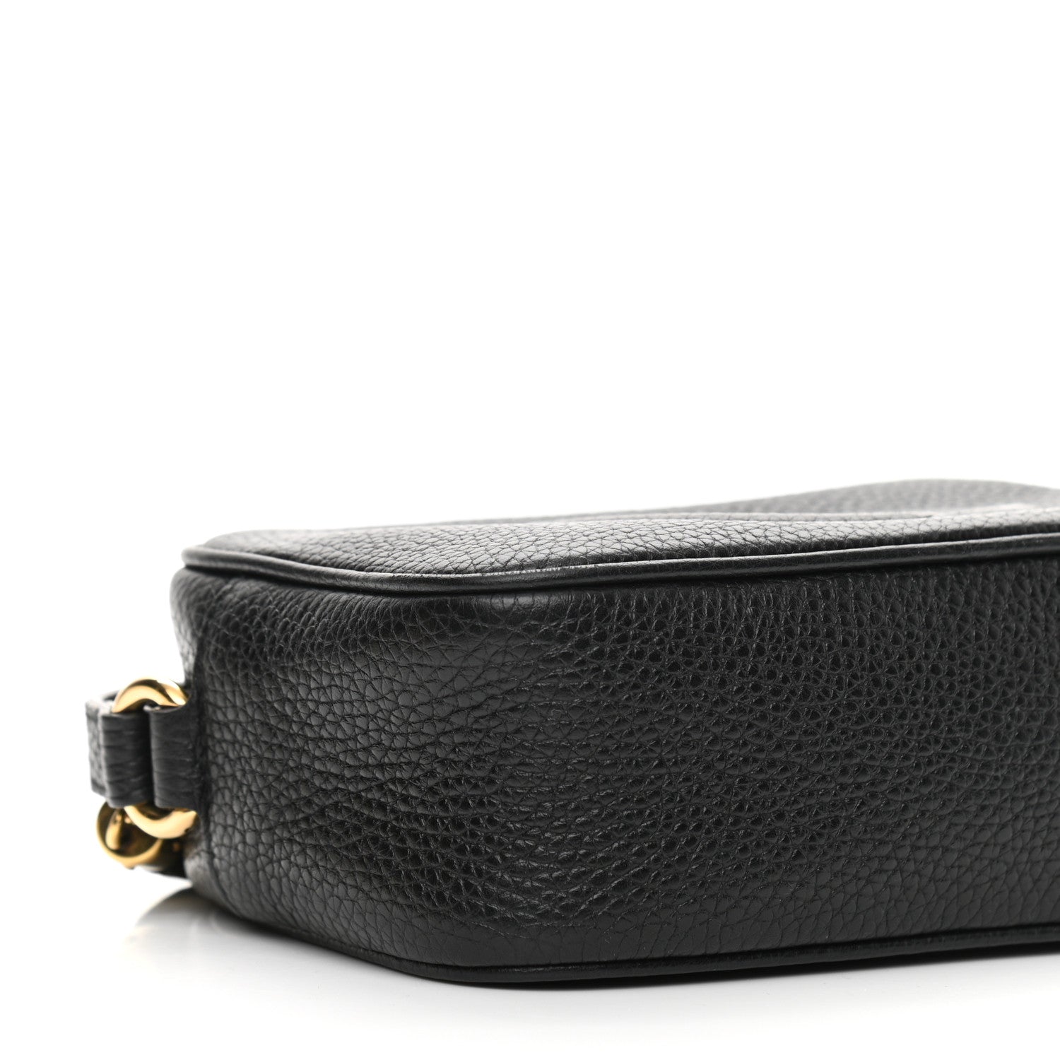 Gucci Pebbled Calfskin Mini Soho Disco Bag Black 9 of 11
