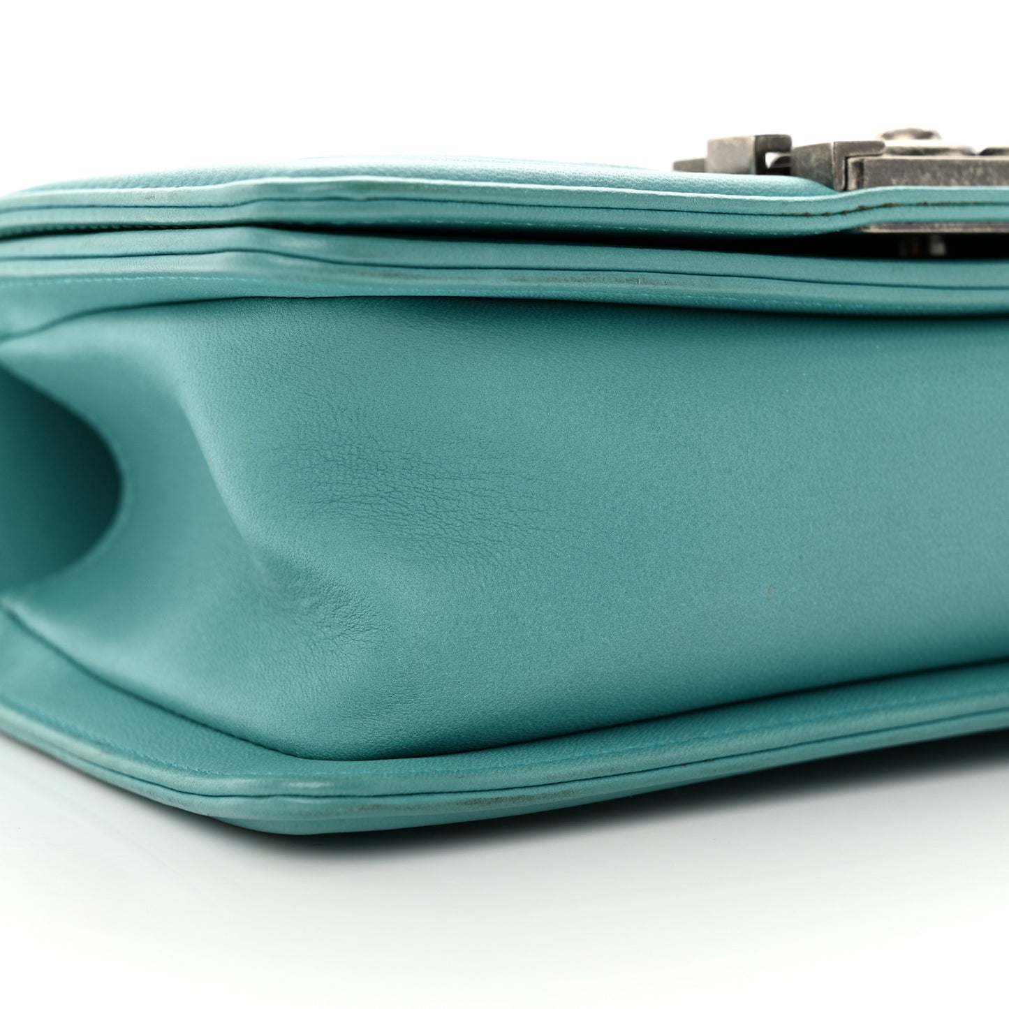 Galuchat Stingray Small Boy Flap Turquoise