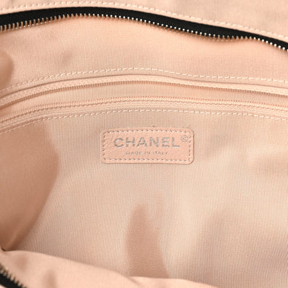 Chanel Canvas Cruise Print Tote Pink White Black 6 of 10