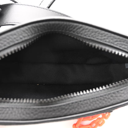 Louis Vuitton Taurillon Monogram Uniformes Solar Ray Soft Pochette Volga Belt Bag Black 5 of 10