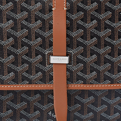 Goyard Goyardine Belvedere II MM Messenger Bag Black Gold 7 of 9