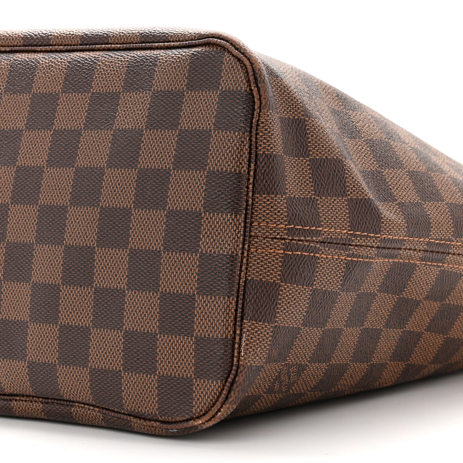 Louis Vuitton Damier Ebene Neo Neverfull MM Rose Ballerine 10 of 11