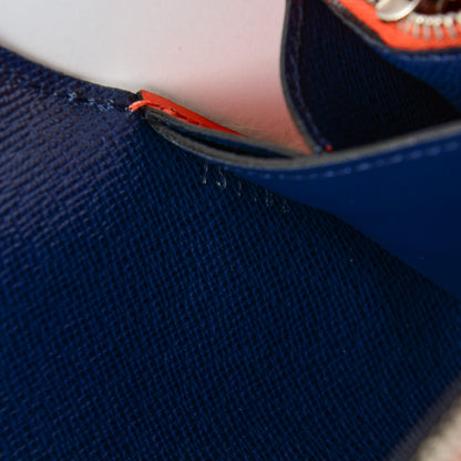 Louis Vuitton Epi Flore Wallet Tri-Color Orange 7 of 7