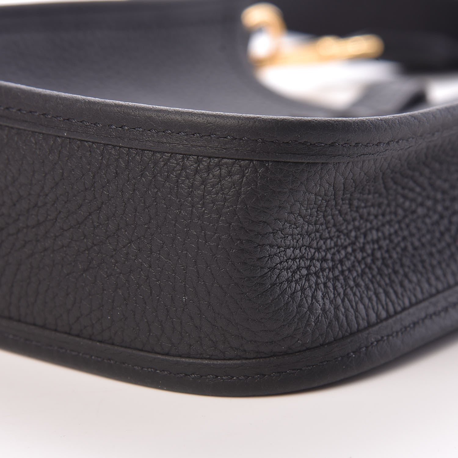 Hermes Taurillon Clemence Evelyne TPM Black 10 of 11