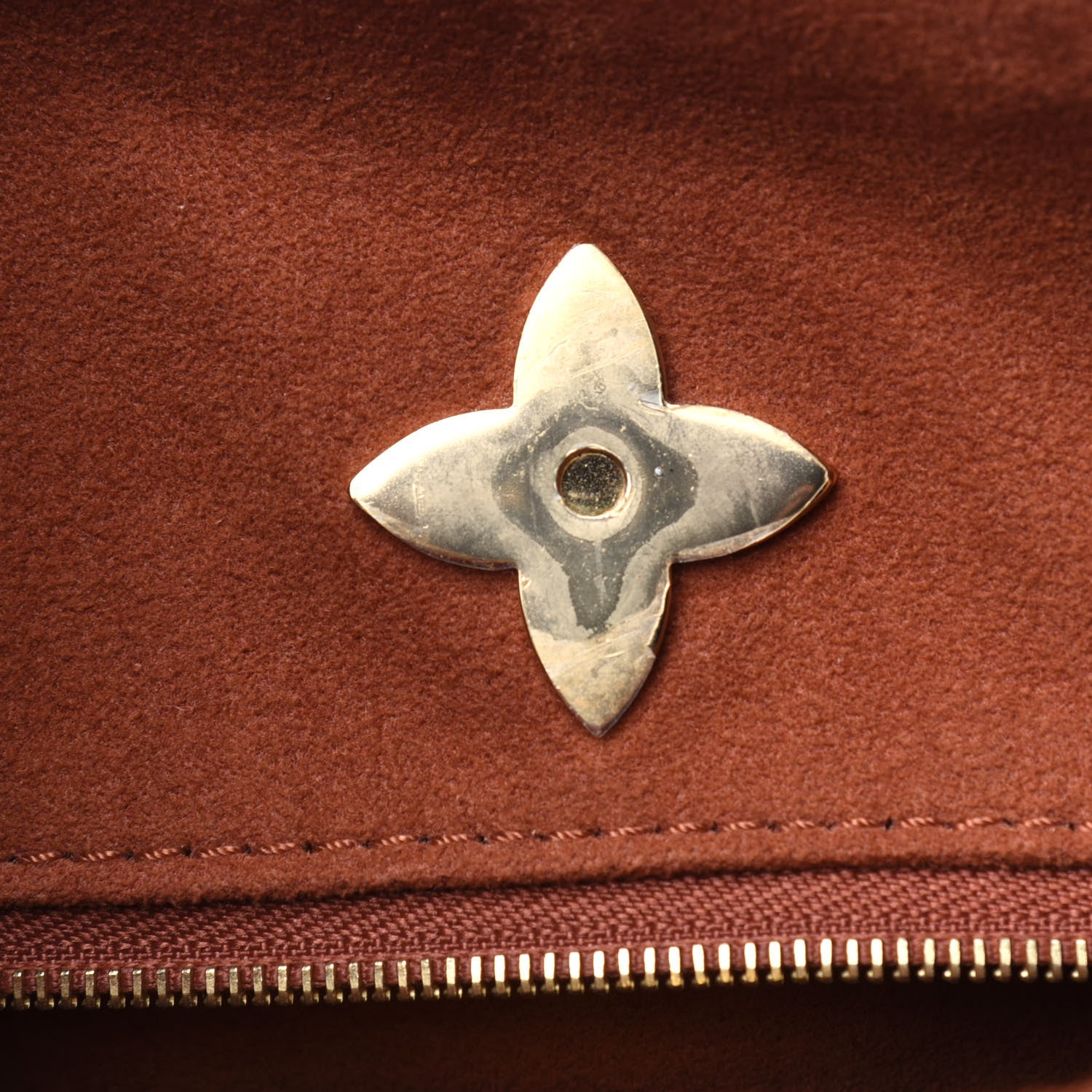 Louis Vuitton Monogram Flower Hobo Caramel 8 of 23