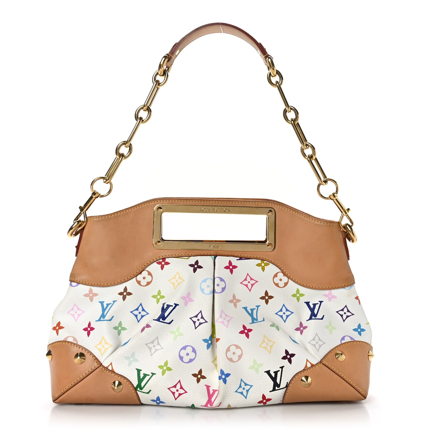 Monogram Multicolor Judy MM White