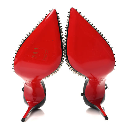 Christian Louboutin Baila Spike 100 Pumps 39.5 Black 5 of 9