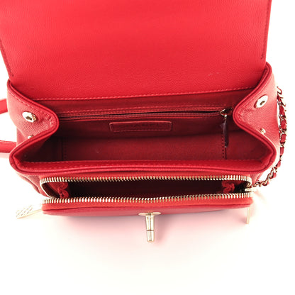 Chanel Caviar Quilted Small Business Affinity Flap Red 4 of 10