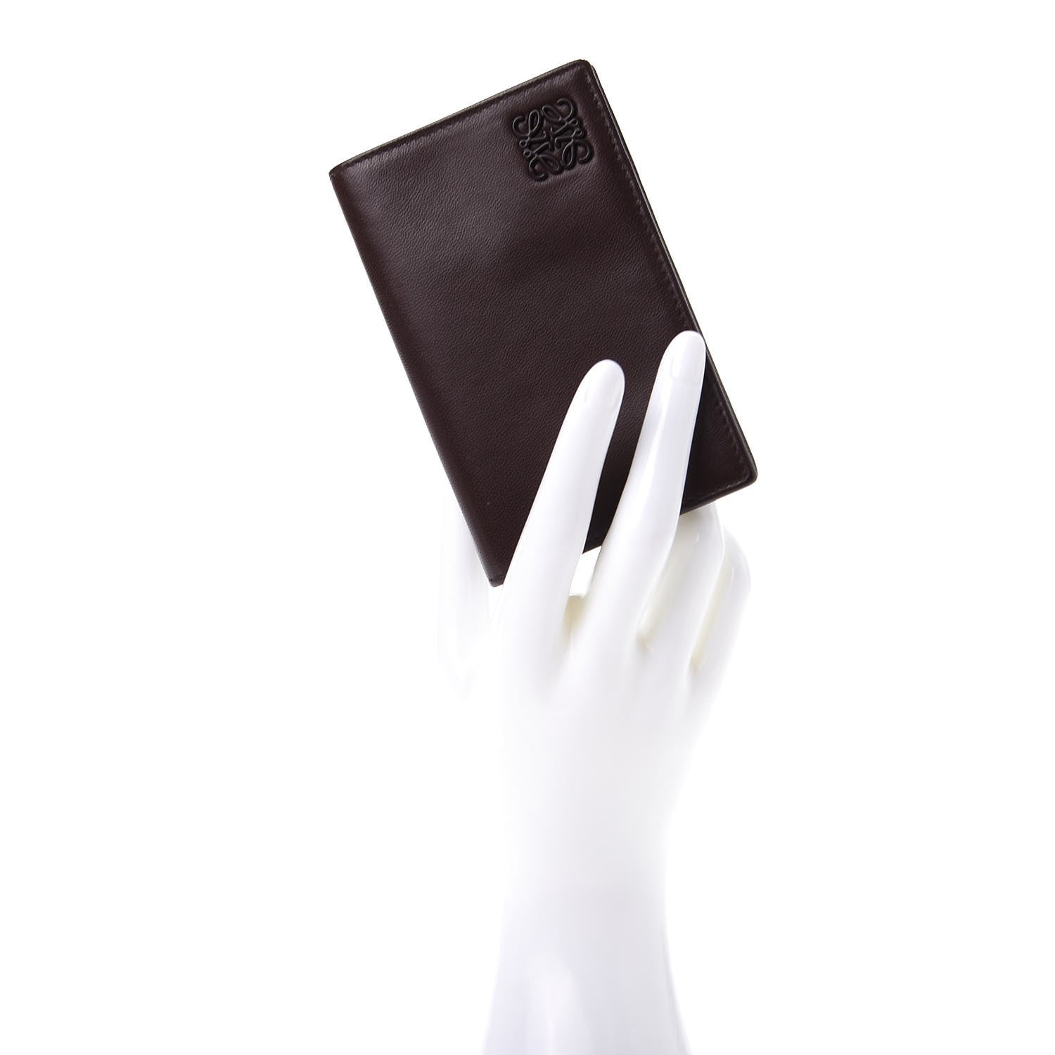 Loewe Calfskin Bi-Fold Wallet Brown 2 of 8