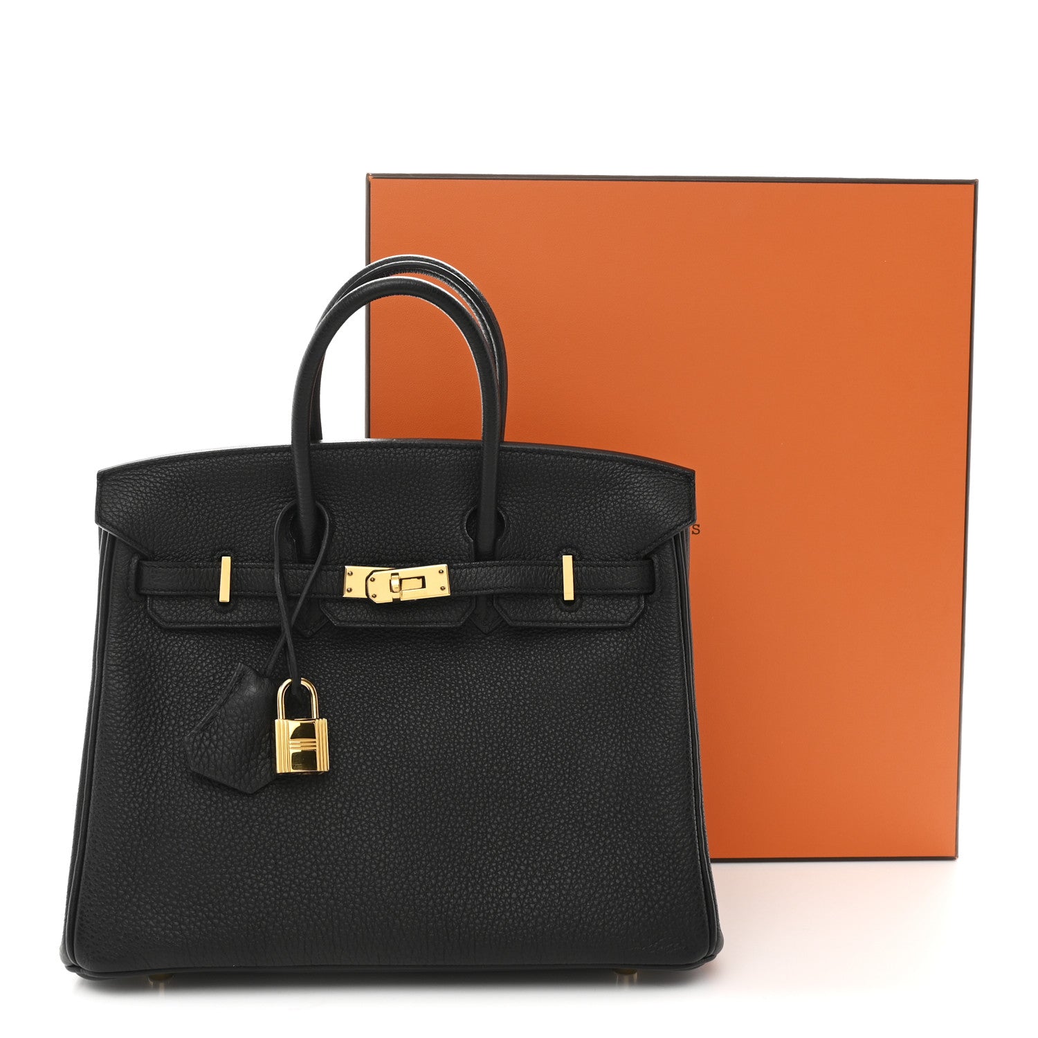 Hermes Togo Birkin 25 Black 11 of 11
