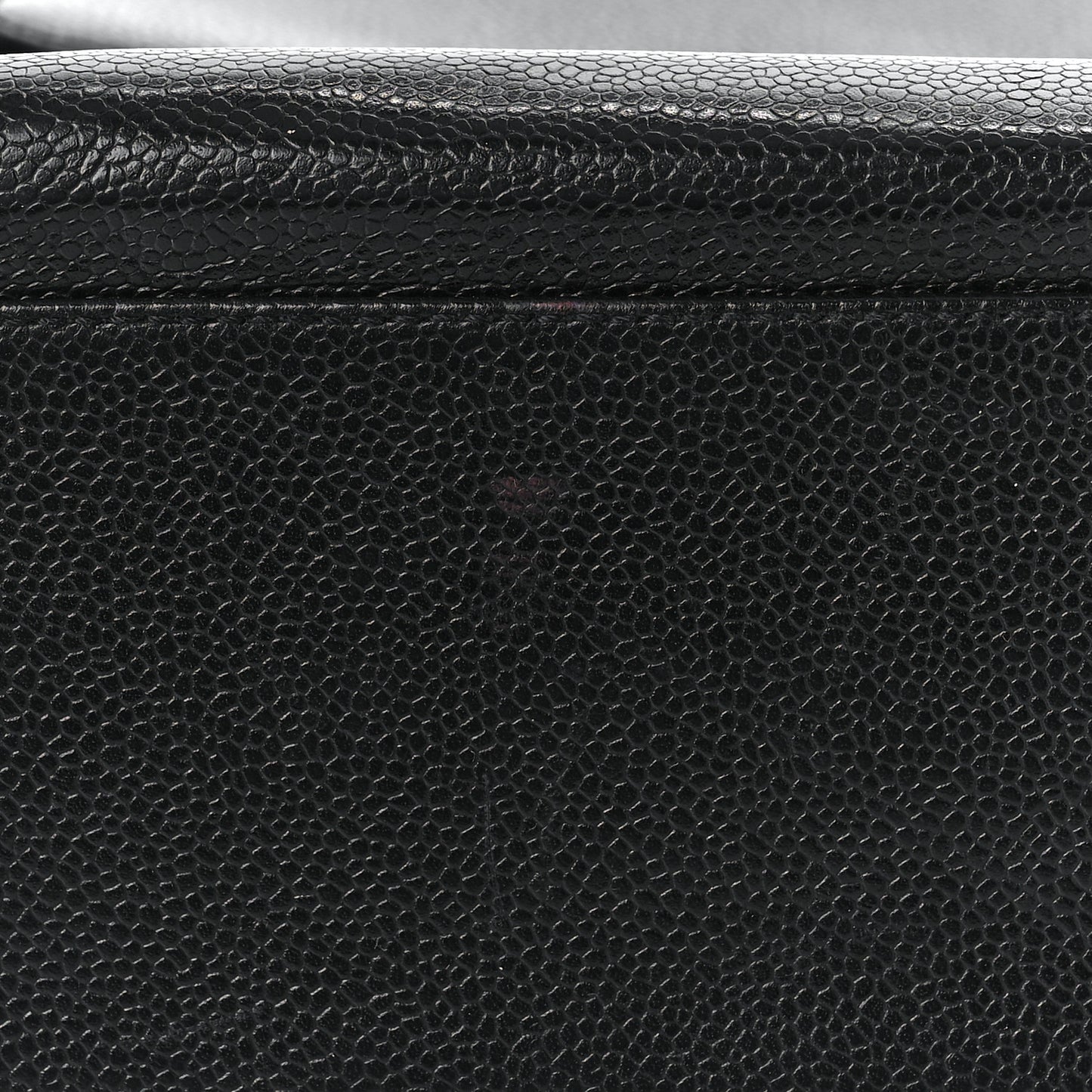 Caviar Kelly Jumbo Flap Black