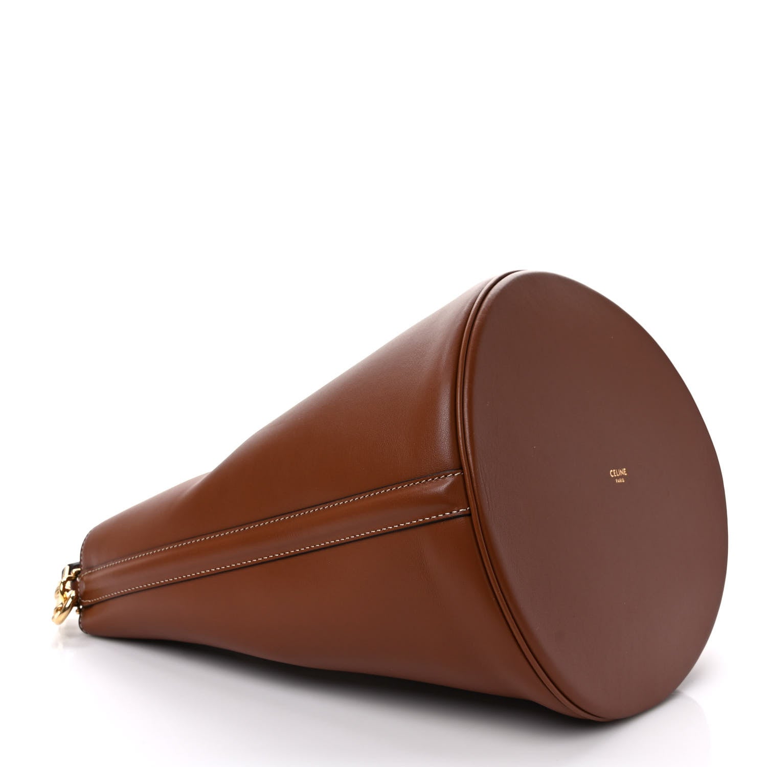 Celine Smooth Calfskin Bucket 16 Bag Tan 5 of 10