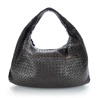 Bottega Veneta Nappa Intrecciato Large Veneta Hobo Ebano 1 of 8